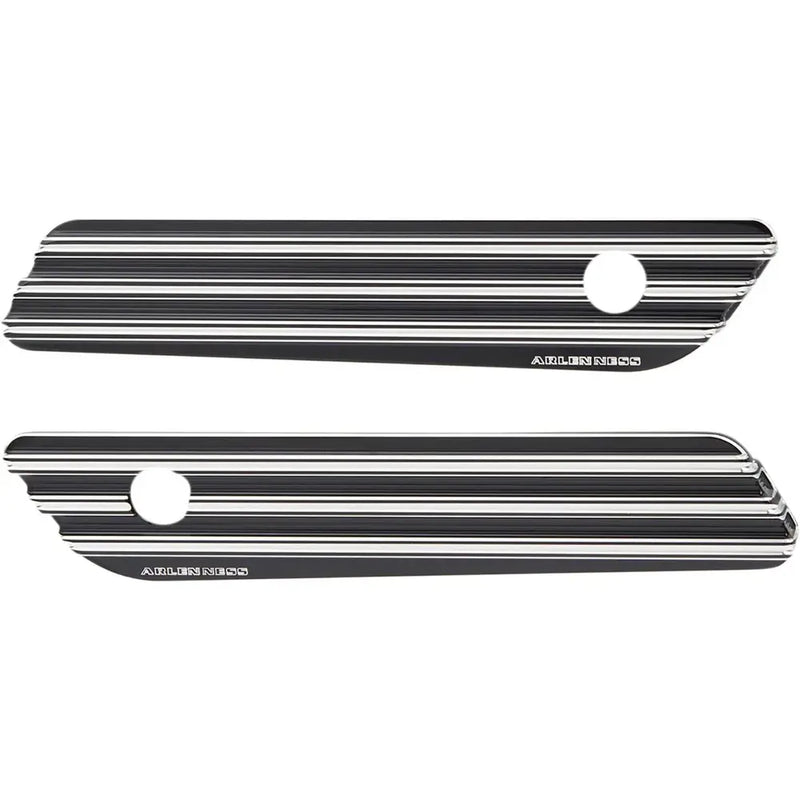 Arlen Ness 10 Gauge Saddlebag Latch Covers for Harley 14-25 Touring (exkl. 23-25 CVO; 24-25 Road Glide / Street Glide) / Contrast Cut  - Customhoj