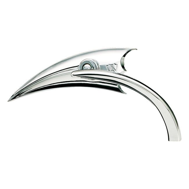 Arlen Ness Scoop Motorcycle Mirror Chrome / Right