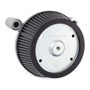 Arlen Ness Stage 1 Big Sucker Round Air Cleaner for Harley 16-22 Sportster XL Forty Eight, Seventy Two, Iron with OEM round air cleaner cover / Chrome