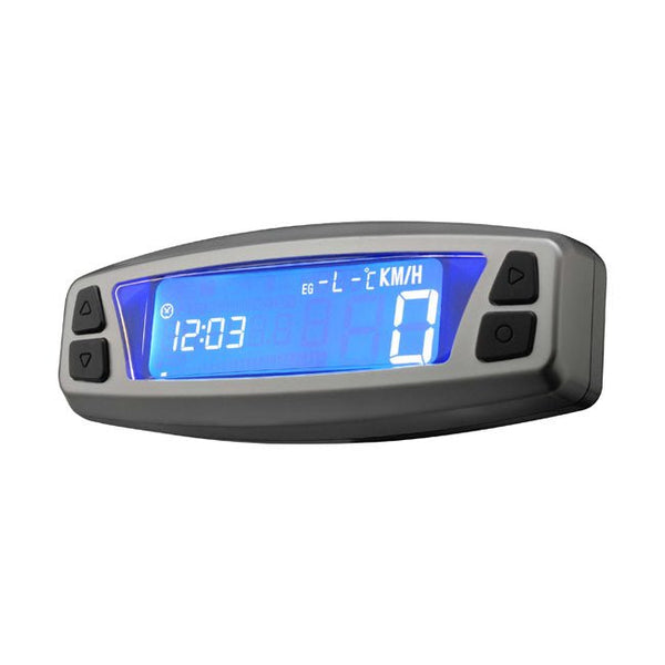 Asura Speedometer Multi - Function Silver - Customhoj