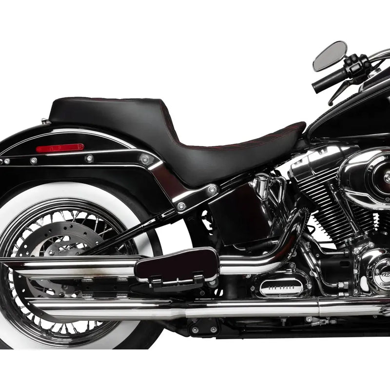 Drag Specialties Performance Predator 2-Up -istuin Harley-moottoripyörään
