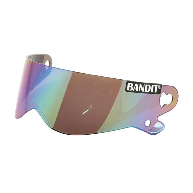 Bandit Visor for XXR, Crystal, Superstreet II Iridium mirror