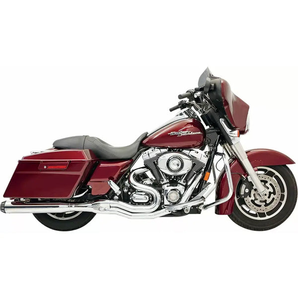Bassani Road Rage II B1 2-into-1 Exhaust System for Harley 95-16 Touring / Chrome  - Customhoj
