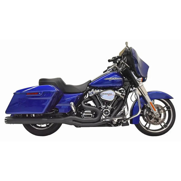 Bassani Road Rage II High Horsepower 2-into-1 Exhaust System for Harley 17-24 Touring (excl. CVO) / Black  - Customhoj