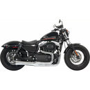 Bassani Road Rage II Mega Power 2-into-1 Exhaust System for Harley 04-13 XL Sportster / Chrome  - Customhoj