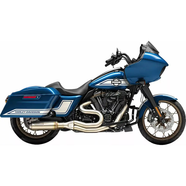 Bassani Road Rage Super Bike 2-into-1 Exhaust System for Harley 17-24 Touring (excl. CVO)  - Customhoj