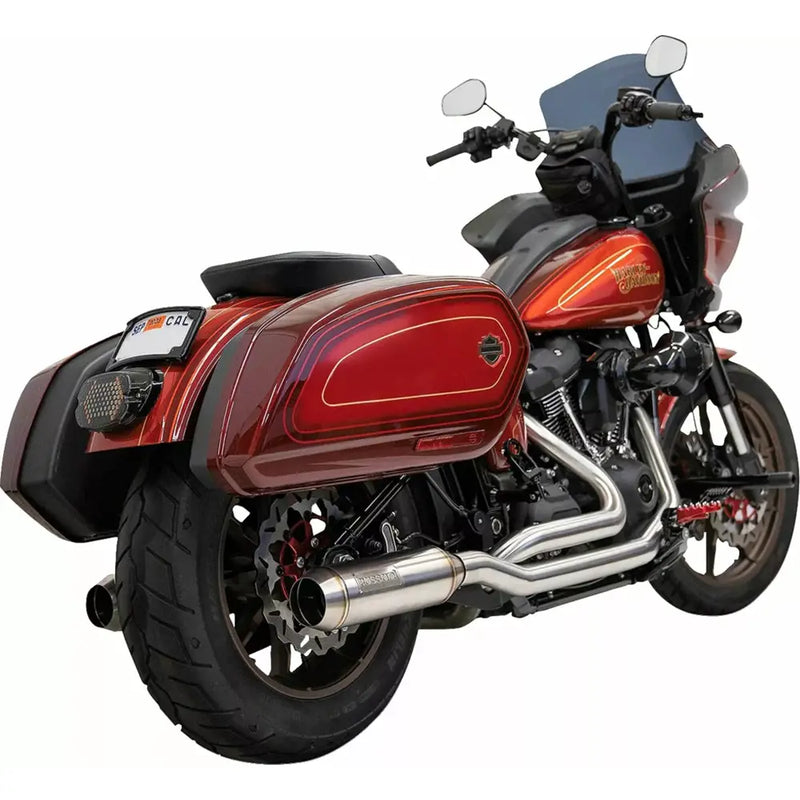 Bassani True Dual Stainless Super Bike Exhaust System for Harley  - Customhoj