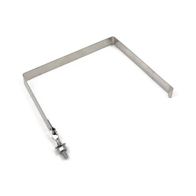 Battery Hold Down Strap Stainless Polished XL 98-03