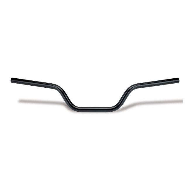 Biltwell 1" Tracker High Motorcycle Handlebars Black / No dimples