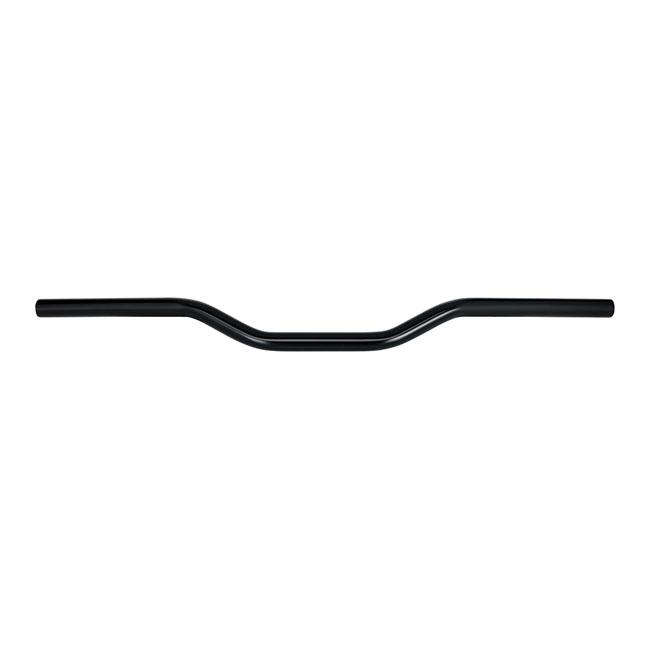 Biltwell 1" Tracker Motorcycle Handlebars Black / No dimples