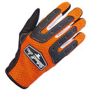 Biltwell Anza Motorcycle Gloves Orange/Black / XS  - Customhoj