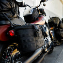 Biltwell EXFIL-18 Universal Throw-Over Motorcycle Saddlebag Set  - Customhoj