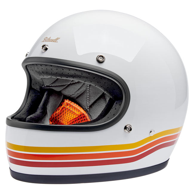 Biltwell Gringo Motorcycle Helmet Sunset Spectrum / XS (53-54cm)  - Customhoj