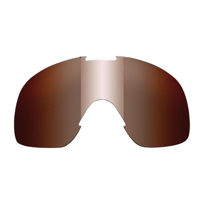 Biltwell Lens for Overland Goggles Chrome Mirror Brown