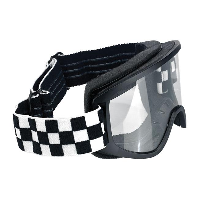 Biltwell Moto 2.0 Goggles Checkers