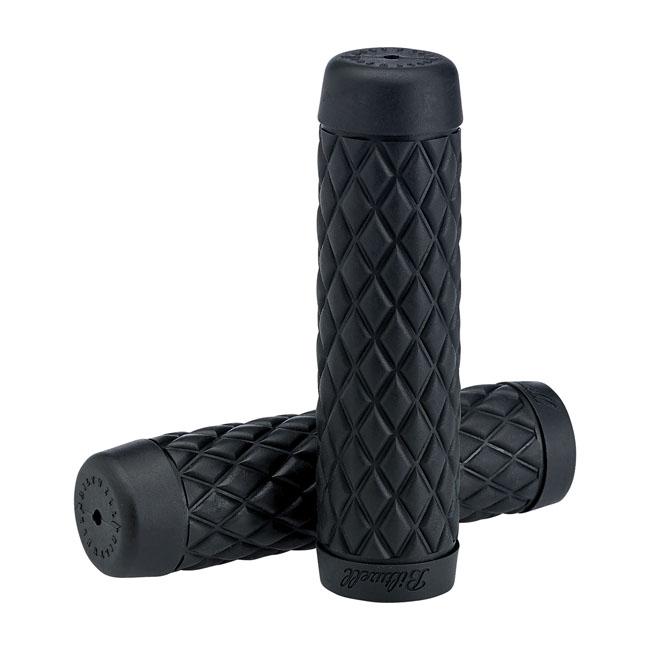 Biltwell TPV Torker Motorcycle Grips 7/8" (22mm) Black