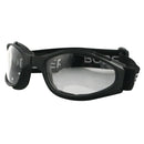 Bobster Crossfire Motorcycle Goggles Clear  - Customhoj