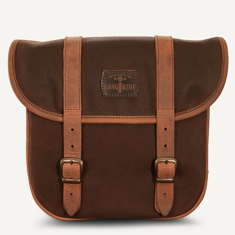 Longride Pannier Universal 18L Throw-Over -moottoripyörän satulalaukkusetti
