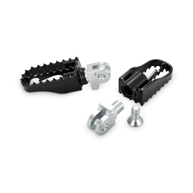 Burly MX Style Passenger Footpegs for Triumph Bonneville/Scrambler