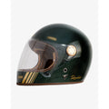 By City Roadster III Integral Motorcycle Helmet Dark Green / XS (53-54cm)  - Customhoj