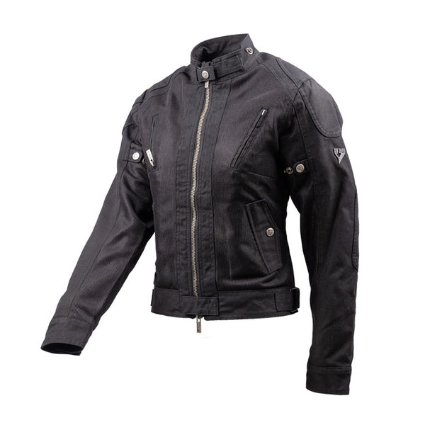 By City Teneree IV Venty Motorcycle Jacket Ladies Black / XS