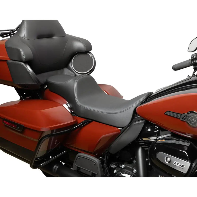 Drag Specialties Predator III 2-Up -jatkettu istuin Harleylle 