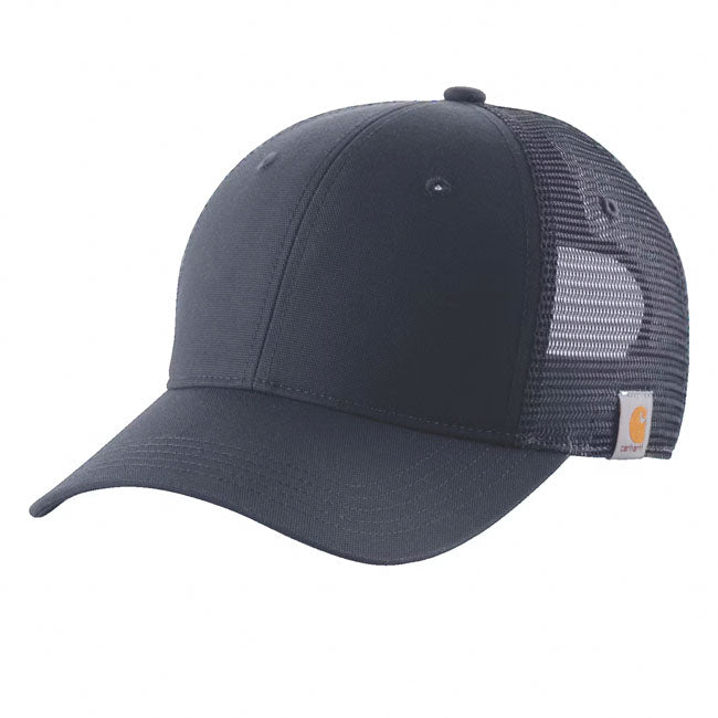 Carhartt Canvas Trucker Cap Navy  - Customhoj