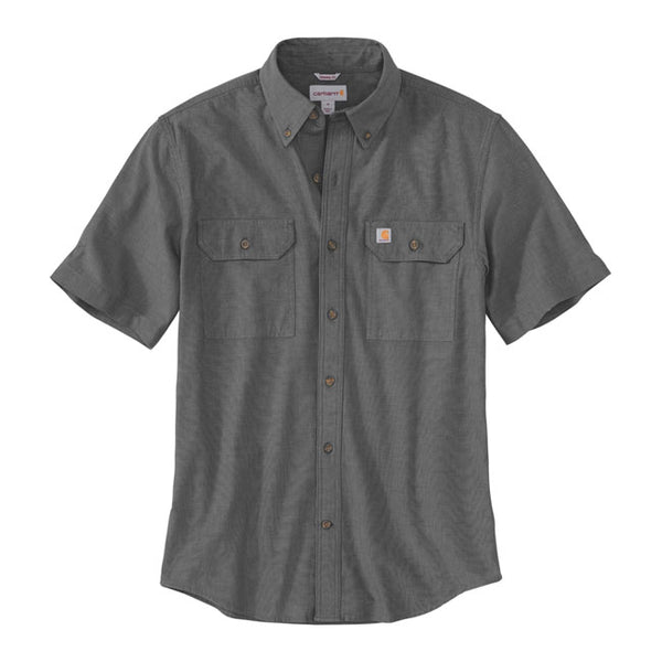 Carhartt Chambray Short Sleeve Workshirt Black / S