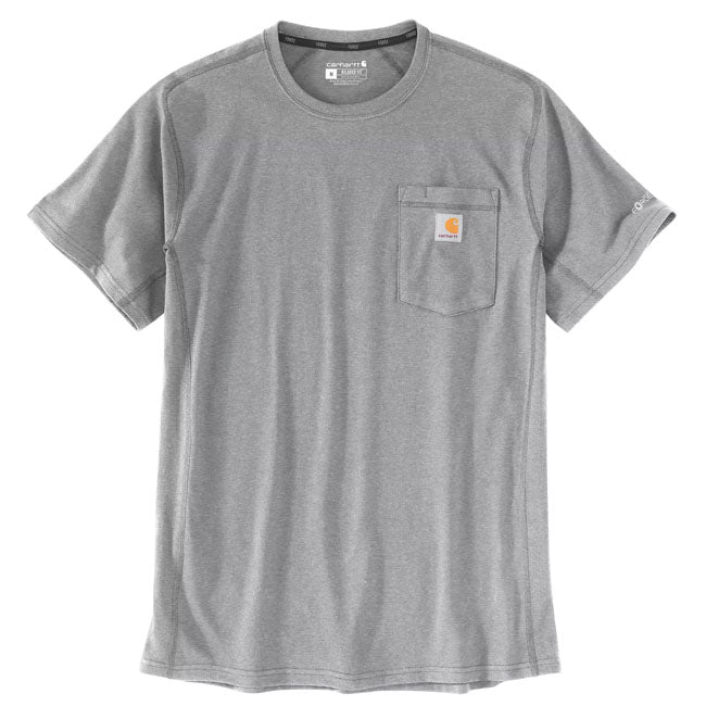 Carhartt Force Pocket T-Shirt Heather Grey / S  - Customhoj
