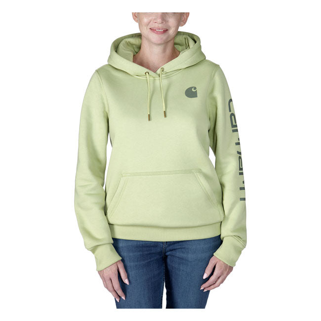 Carhartt Logo Sleeve Graphic Hoodie Ladies