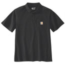Carhartt Midweight Pocket Polo Black / S  - Customhoj