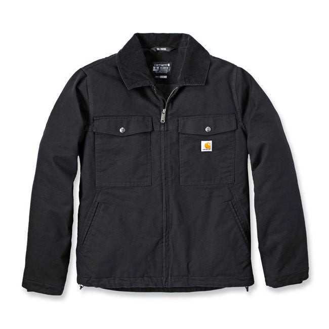 Carhartt Montana Duck Insulated Jacket Black / S  - Customhoj