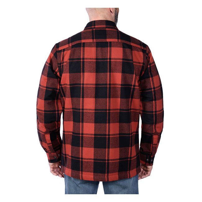 Carhartt Sherpa Lined Flannel Plaid Shirt