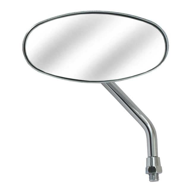 Cateye Oval Motorcycle Mirror M10 Left