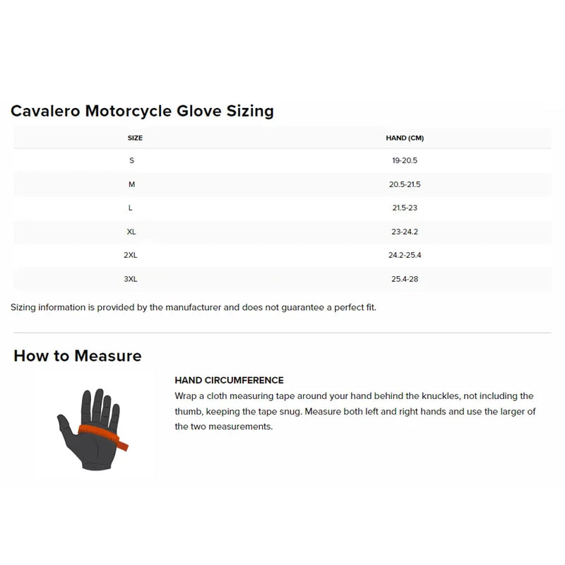 Cavalero Coyote Motorcycle Gloves  - Customhoj