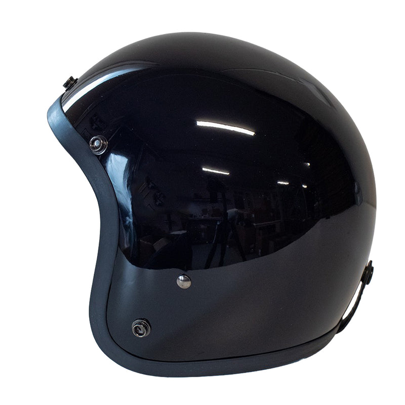 Cavalero Slimline Solid Low Profile Open Jet Helmet