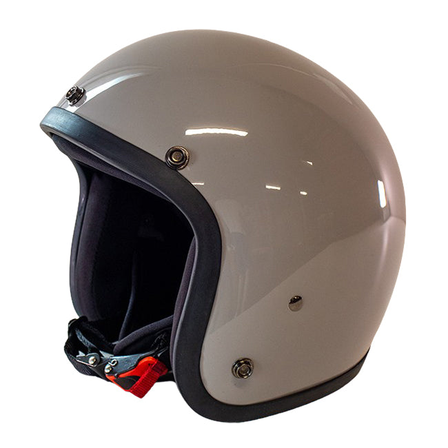 Cavalero Slimline Solid Low Profile Open Jet Helmet Thunder Gray / S (53-54cm)