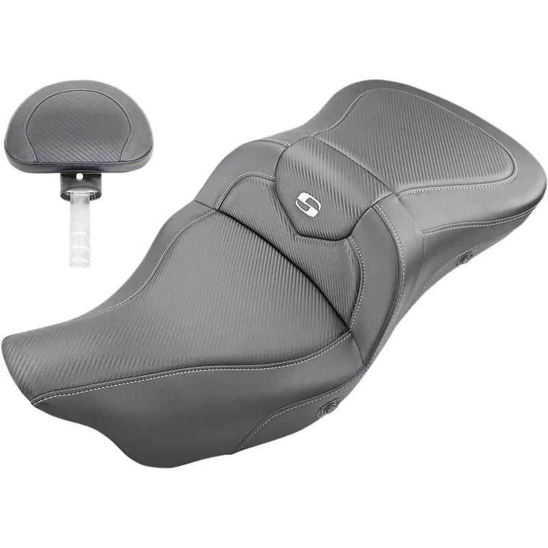 Saddlemen Roadsofa Extended Reach Plain istuin Harleylle