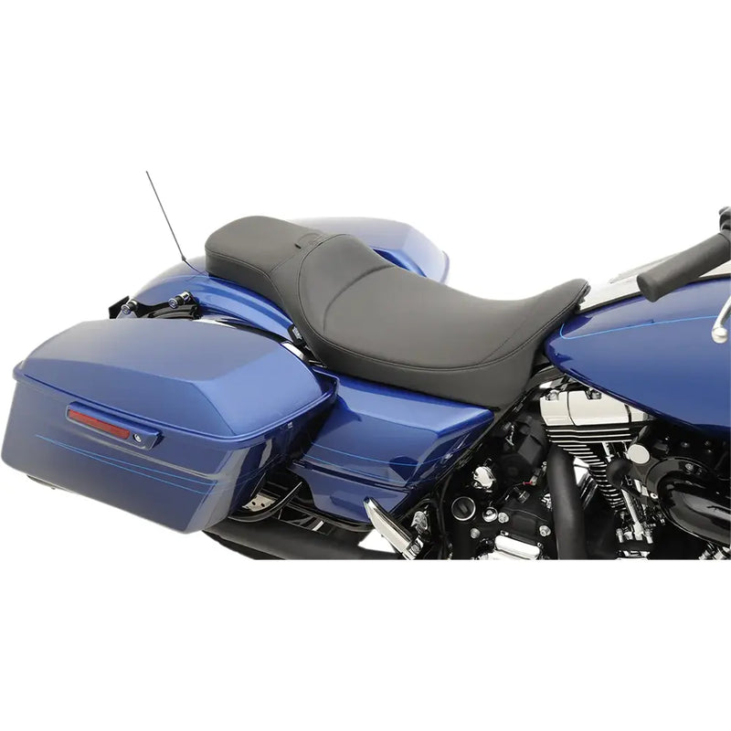 Drag Specialties Predator 2-Up -pidennetty istuin Harley-moottoripyörille
