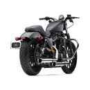 Cobra NH Neighbor Haters Slip-On Mufflers for Harley 04-13 Sportster XL / Chrome