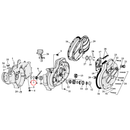 Crankcase Parts Diagram Exploded View for 54-76 Harley Sportster 7) 54-76 K, XL. Thrust washer, pinion shaft. Replaces OEM: 24692-54