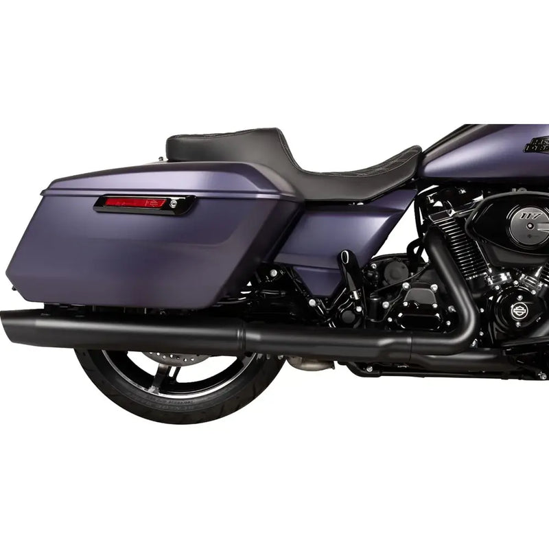 Drag Specialties Performance Predator 2-Up -istuin Harley-moottoripyörään
