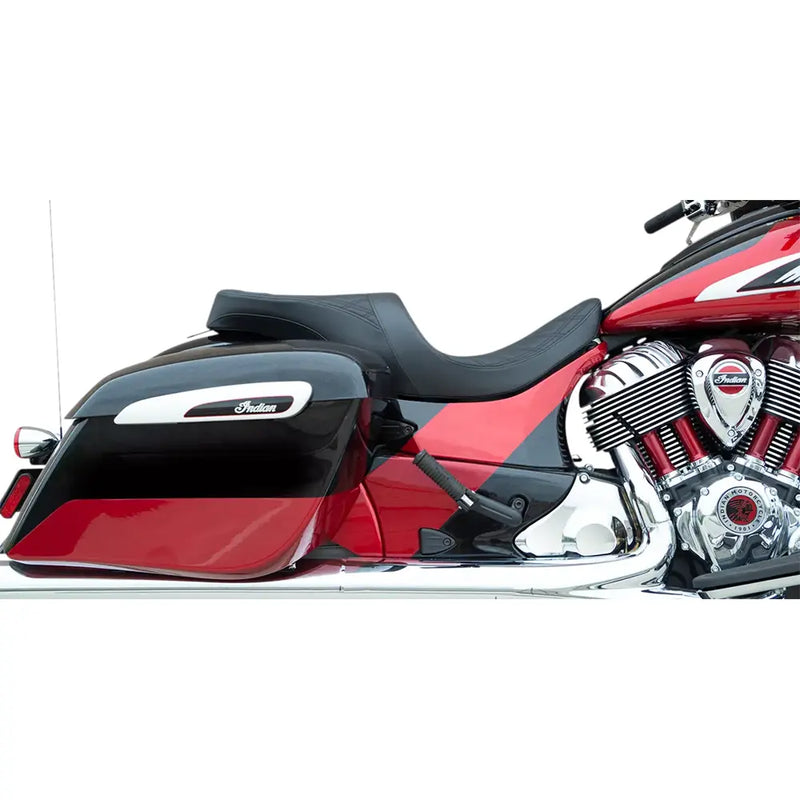 Drag Specialties Matala profiili Touring Eteenpäin suunnattu istuin Indian