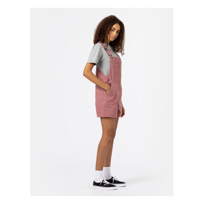 Dickies Bib Overall Ladies Withered Rose / S Dickies DC Classic Bib Ladies Customhoj