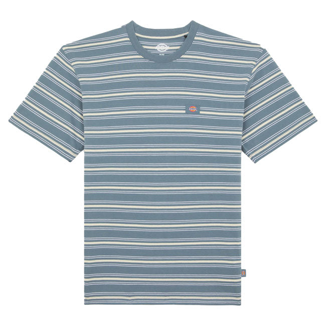 Dickies Lewistown Stripe T-Shirt Stormy Weather / S  - Customhoj