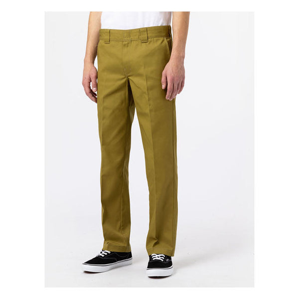 Dickies Pants Green Moss / 33x34 Dickies Slim Straight 873 Work Pant Customhoj