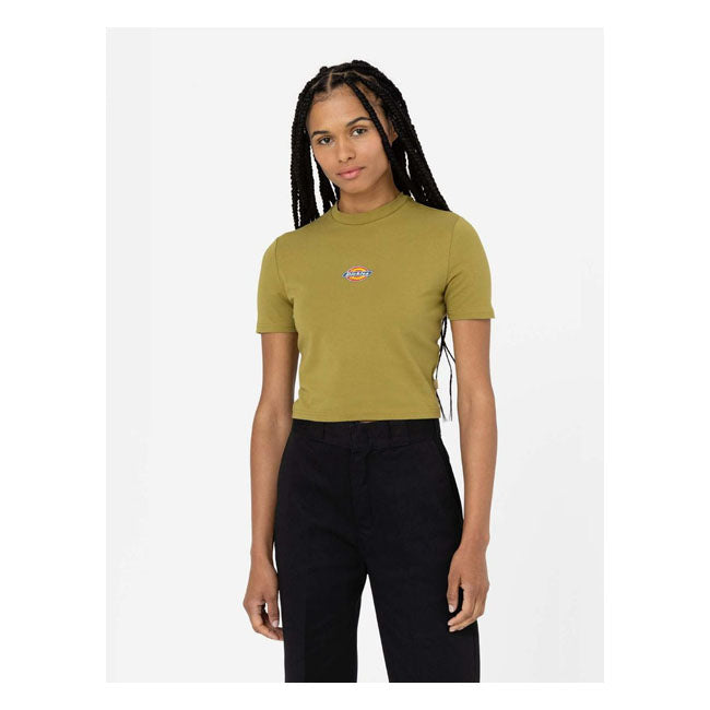 Dickies T-shirt Ladies Green Moss / XS Dickies Maple Valley T-Shirt Ladies Customhoj