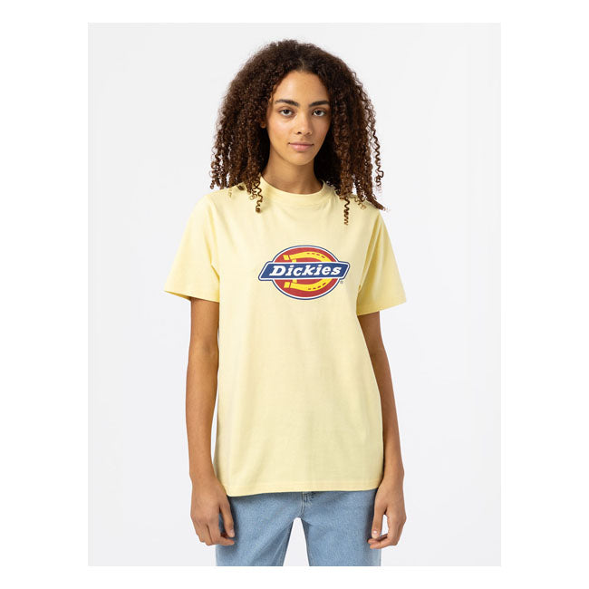 Dickies T-shirt Ladies Pale Banana / XS Dickies Icon Logo T-Shirt Ladies Customhoj