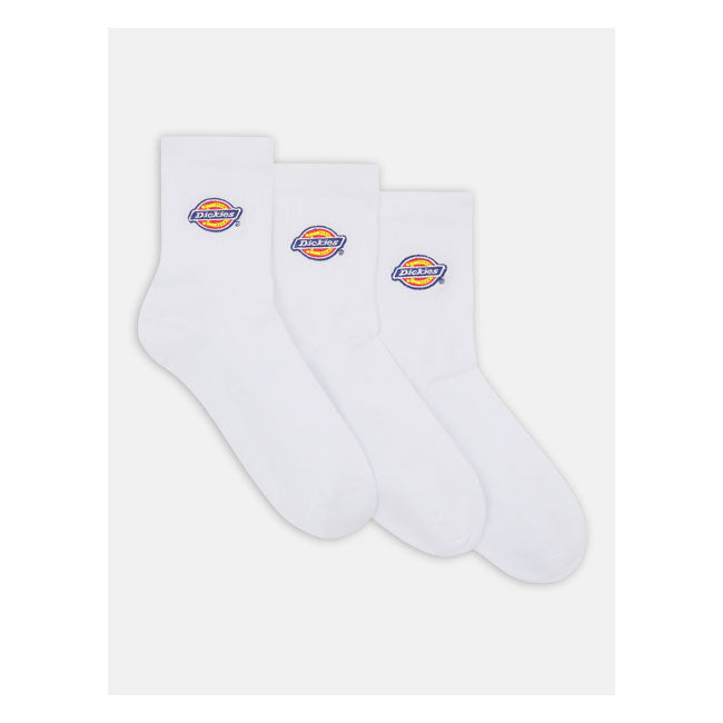 Dickies Valley Grove Mid Socks White / 39-42  - Customhoj