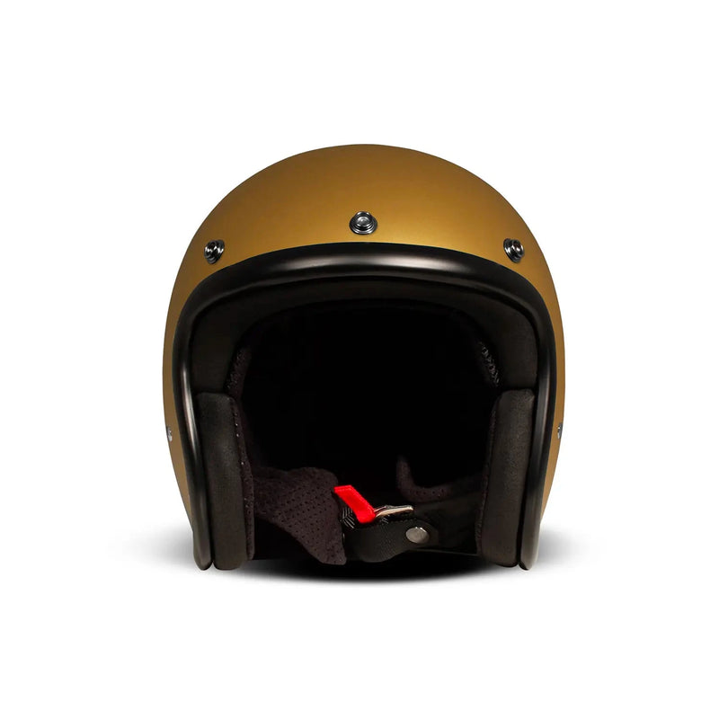 DMD Retro Metallic Open Motorcycle Helmet  - Customhoj